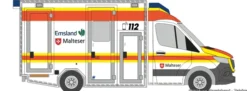 RIETZE 76098 MB GSF RTW Malteser Emsland | Blaulichtmodell 1:87
