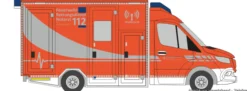 RIETZE 76118 MB GSF RTW Rettungsdienst Hochsauerlandkreis | Blaulichtmodell 1:87