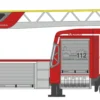 RIETZE 71653 Mercedes-Benz Atego 2019 Drehleiter Feuerwehr Illertissen Blaulichtmodell 1:87