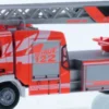 RIETZE 71671 Mercedes-Benz Atego Magirus DLK 2019 Feuerwehr Klagenfurt Blaulichtmodell 1:87