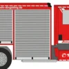 RIETZE 72944 Mercedes-Benz Atego Schlingmann Varus HLF Feuerwehr Dingolfing Blaulichtmodell 1:87