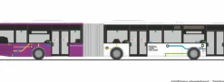 RIETZE 69945 Mercedes-Benz Citaro G 06 Connexxion-Zeeland | Busmodell 1:87