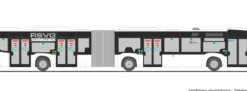 RIETZE 69318 Mercedes-Benz Citaro G 12 RSVG Troisdorf | Busmodell 1:87