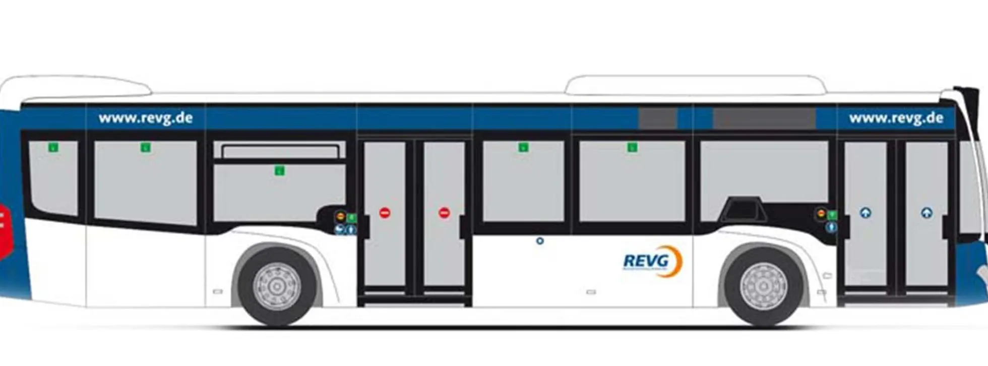 RIETZE 73461 Mercedes-Benz Citaro 2015 Rhein-Erft-Verkehrsgesellschaft Busmodell 1:87