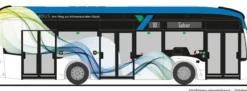 RIETZE 75704 Mercedes-Benz eCitaro K Stadtbetriebe Steyr AT | Busmodell 1:87