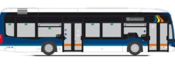 RIETZE 75523 Mercedes-Benz eCitaro Jenaer Nahverkehr Busmodell 1:87