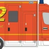 RIETZE 76150 Mercedes-Benz Sprinter RTW GSF 2018 Rettungsdienst Soest Blaulichtmodell 1:87