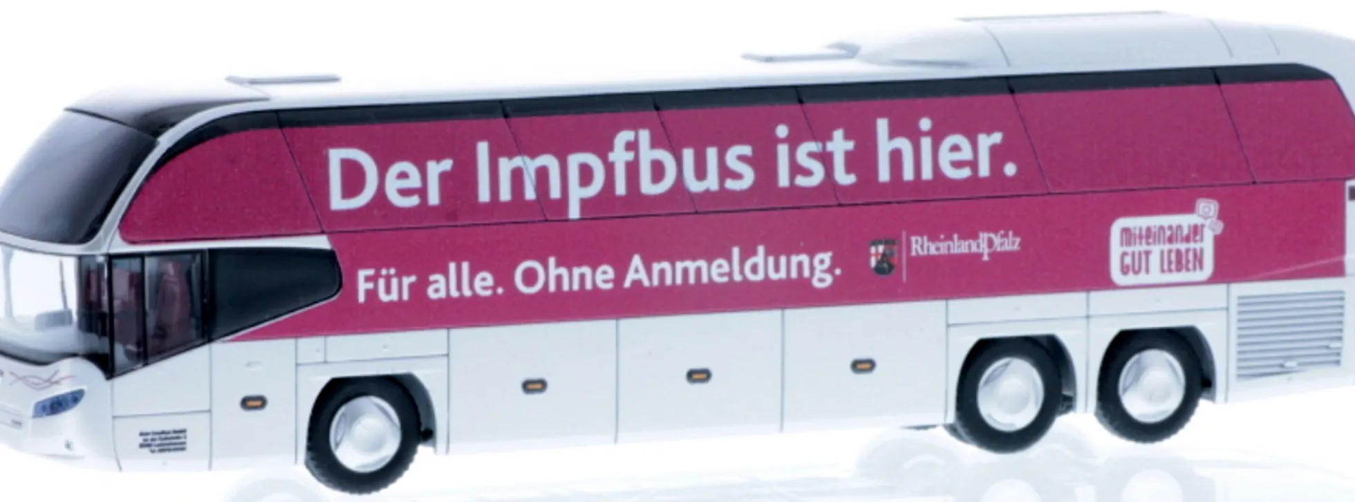 RIETZE 67139 Neoplan Cityliner C07 Bohr Reisen Impfbus Busmodell 1:87