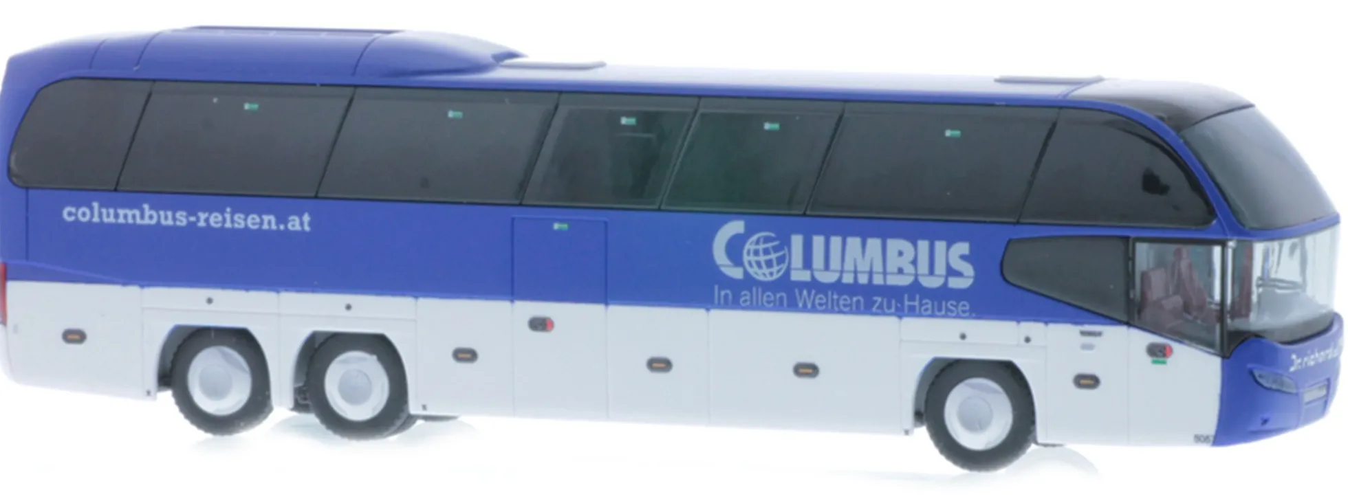 RIETZE 63948 Neoplan Cityliner C07 Dr Richard Columbus Reisen Busmodell 1:87