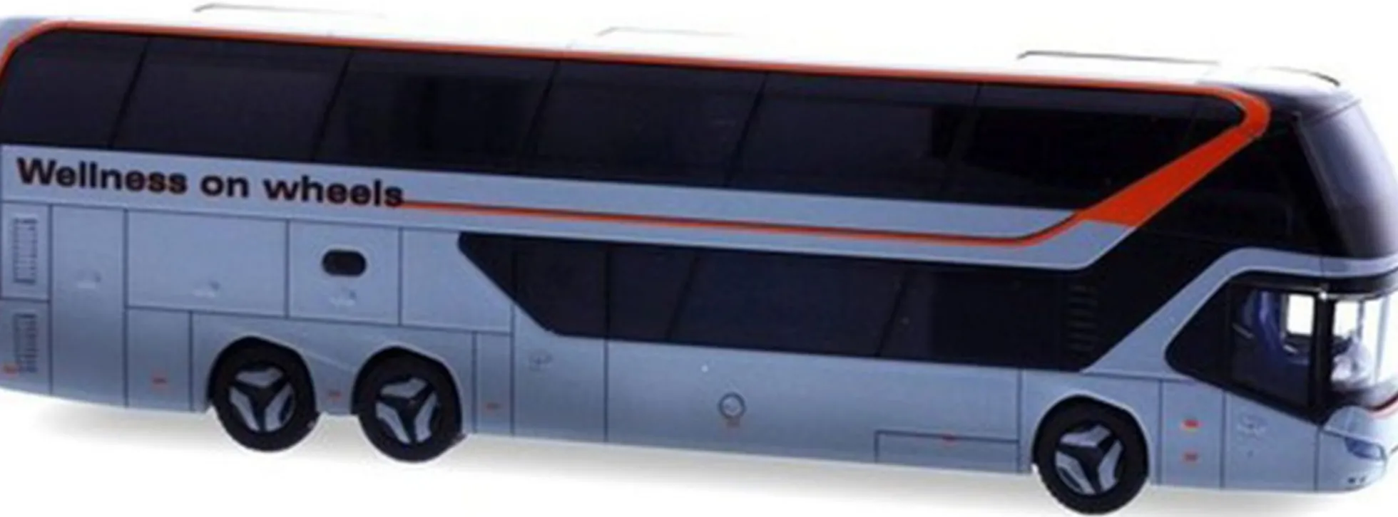 RIETZE 69057 Neoplan Skyliner 2011 Vorführdesign 2024 Werbemodell Busmodell 1:87