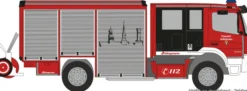 RIETZE 72962 Schlingmann Varus HLF FW Kellinghusen | Blaulichtmodell 1:87