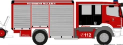 RIETZE 72963 Schlingmann Varus HLF FW Faulbach | Blaulichtmodell 1:87