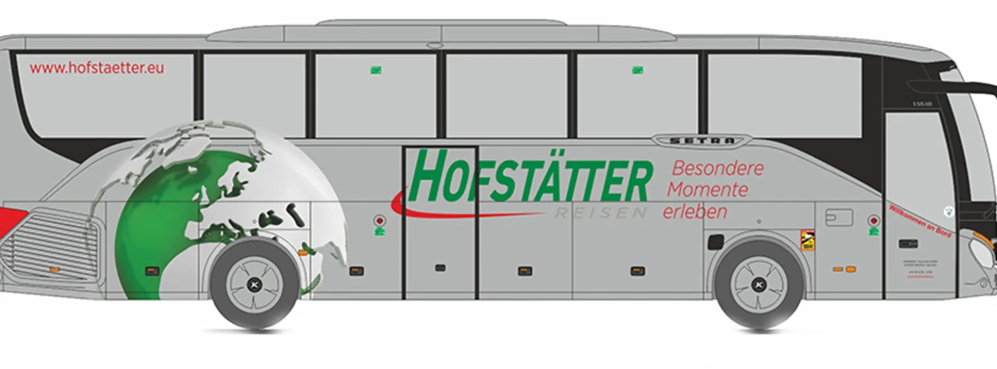 RIETZE 77924 Setra S515HD Hofstätter Reisen Busmodell 1:87