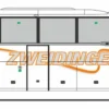 RIETZE 77933 SETRA S515 HD Zweidinger Schrozberg | Bus-Modell 1:87