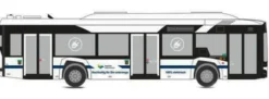 RIETZE 76811 Solaris Urbino 12 2019 electric Zugerland Verkehrsbetriebe Busmodell 1:87