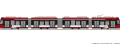 RIETZE STRA01107 Siemens Avenio 2007 VAG Nürnberg | Standmodell | Straßenbahnmodell 1:87