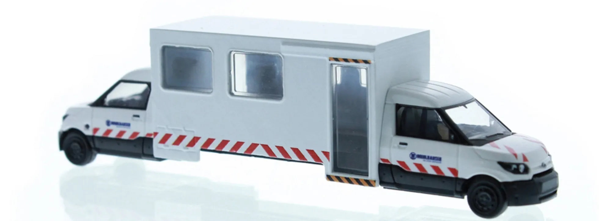 RIETZE 33037 Streetscooter Mühlhäuser MPVe Personentransportfahrzeug Automodell 1:87