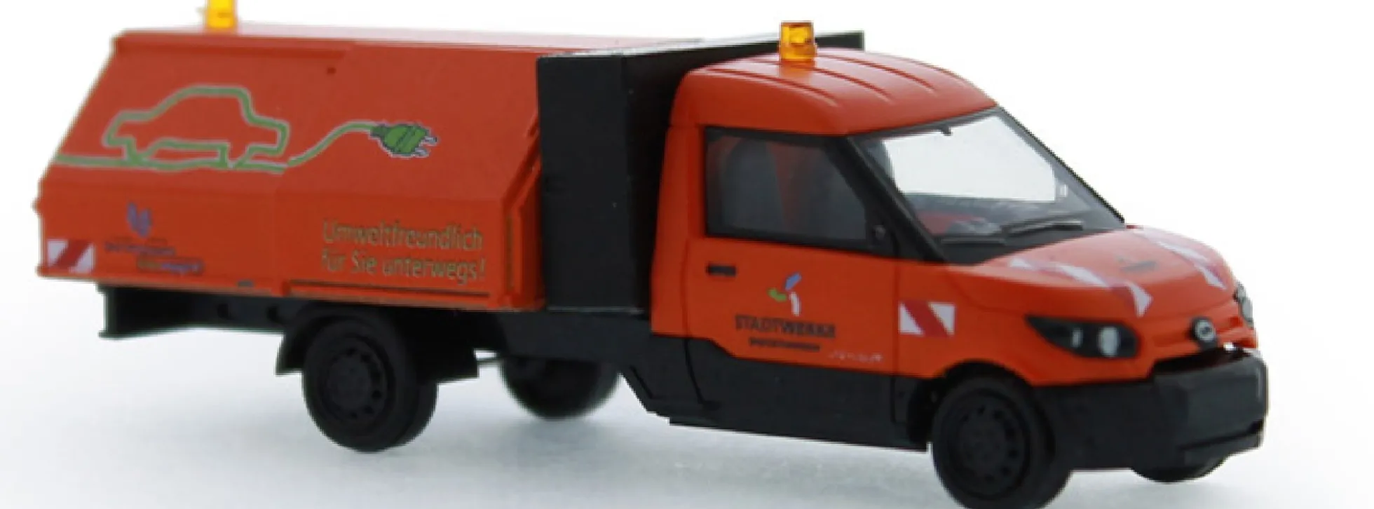 RIETZE 33202 Streetscooter Work L Stadtwerke Bad Oeynhausen Automodell 1:87