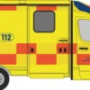 RIETZE 76115 Strobel RTW 18 Rettungsdienst Mansfeld-Südharz | Blaulichtmodell 1:87