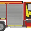 RIETZE 72990 Varus HLF 18t Schlingmann Vorführdesign Feuerwehr | Blaulichtmodell 1:87