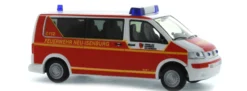 RIETZE 51917 Volkswagen T5 Bus Feuerwehr Neu-Isenburg Blaulichtmodell 1:87