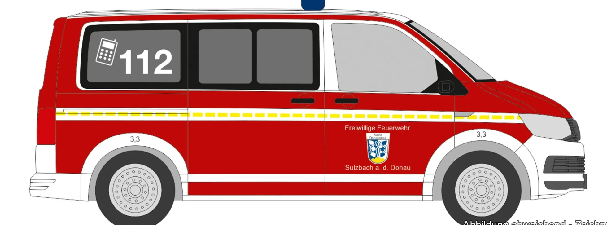 RIETZE 53958 Volkswagen T6 FW Sulzbach a.d.Donau | Blaulichtmodell 1:87