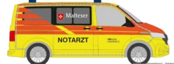 RIETZE 53973 Volkswagen T6.1 Notarzt Malteser Burgen Landkreis | Blaulichtmodell 1:87