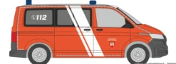 RIETZE 53947 VW Bus T6.1 Feuerwehr Plauen | Blaulichtmodell 1:87
