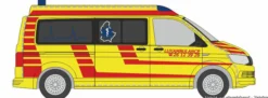 RIETZE 53775 VW Bus T6 Luxambulance LU | Blaulichtmodell 1:87