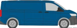 RIETZE 11729 VW e-Transporter LR T7 mittelblau metallic | Modellauto 1:87