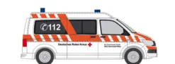 RIETZE 53826 VW T6 Bus DRK Darmstadt-Mitte Blaulichtmodell 1:87