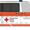 RIETZE 53919 VW T6.1 Bus DRK Wolfenbüttel Blaulichtmodell 1:87