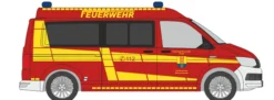 RIETZE 53812 VW T6 Bus Feuerwehr Altmoorhausen Blaulichtmodell 1:87