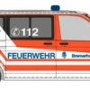 RIETZE 53835 VW T6 Bus Feuerwehr Bremerhaven Blaulichtmodell 1:87