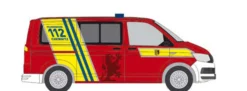 RIETZE 53782 VW T6 Bus Feuerwehr Chemnitz Blaulichtmodell 1:87