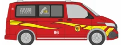 RIETZE 53904 VW T6.1 Bus Feuerwehr Genf Blaulichtmodell 1:87