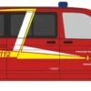 RIETZE 53748 VW T6 Bus Feuerwehr Gilching Blaulichtmodell 1:87