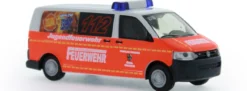 RIETZE 53448 VW T5 Bus 2010 Feuerwehr Künzell-Engelhelms Blaulichtmodell 1:87