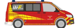 RIETZE 53907 VW T6 Bus Feuerwehr Lüdenscheid Blaulichtmodell 1:87