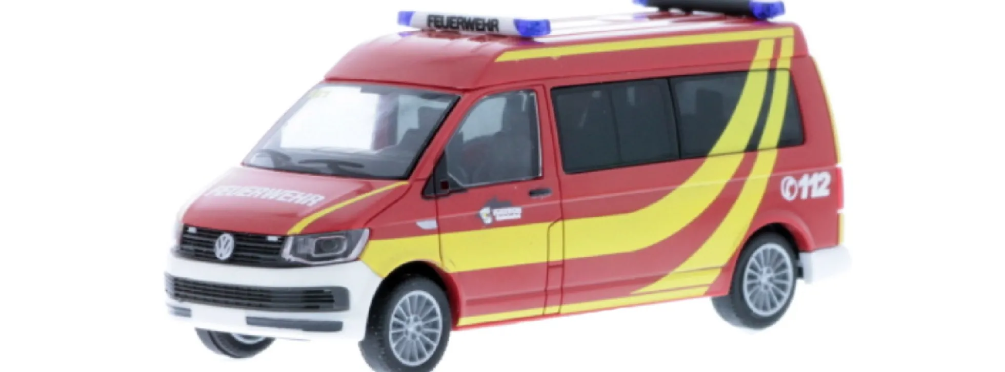 RIETZE 53783 VW T6 Bus Feuerwehr Marktoberdorf Blaulichtmodell 1:87