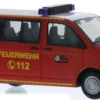 RIETZE 53453 VW T5 Bus 2010 Feuerwehr Salzgitter Blaulichtmodell 1:87