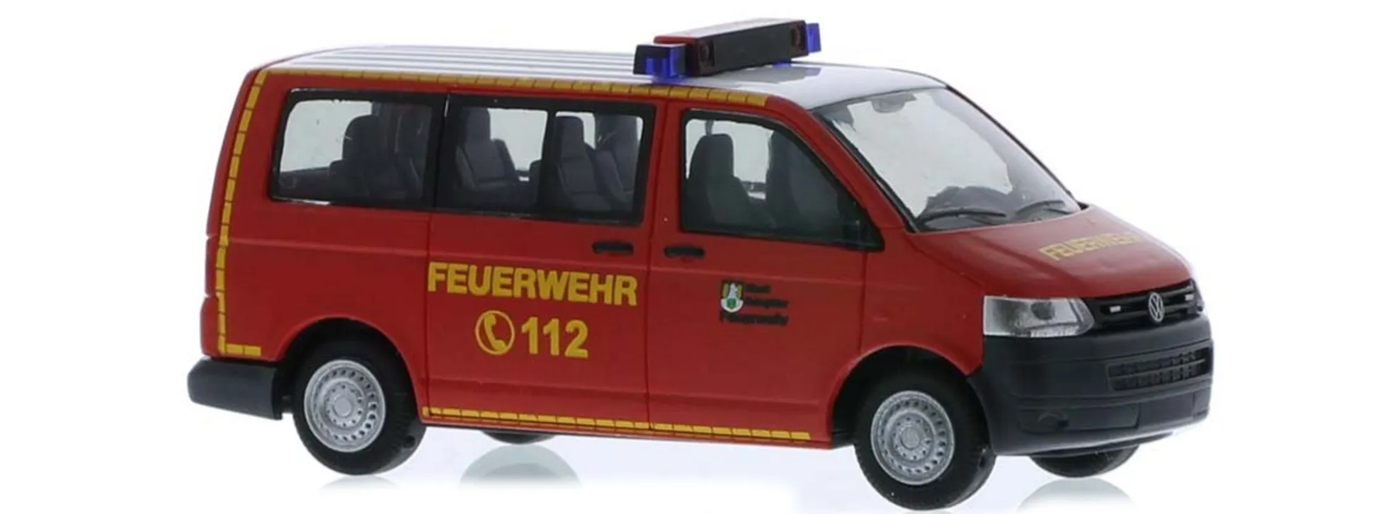 RIETZE 53453 VW T5 Bus 2010 Feuerwehr Salzgitter Blaulichtmodell 1:87