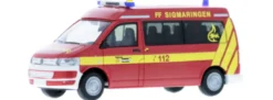 RIETZE 53648 VW T5 Bus 2010 Feuerwehr Sigmaringen Blaulichtmodell 1:87