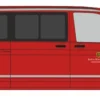 RIETZE 53803 VW T6 Bus Landesfeuerwehrschule Baden-Württemberg Blaulichtmodell 1:87
