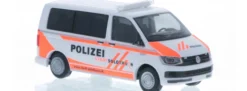 RIETZE 53771 VW T6 Bus Polizei Solothurn Schweiz Blaulichtmodell 1:87