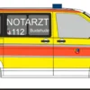 RIETZE 53841 VW T6.1 DRK Buxtehude | Blaulichtmodell 1:87