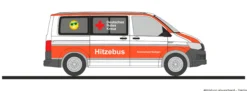 RIETZE 53883 VW T6 DRK KV Stuttgart-Hitzebus | Blaulichtmodell 1:87