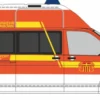 RIETZE 53776 VW T6 Feuerwehr Paderborn | Blaulichtmodell 1:87