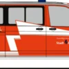 RIETZE 53989 VW T6.1 FW Bühl | Blaulichtmodell 1:87