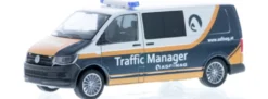 RIETZE 53766 VW T6 Halbbus Asfinag Traffic Manager Blaulichtmodell 1:87